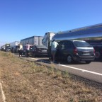 Wegblokkades in Catalonië